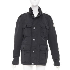 Moncler Four Pocket Stand Collar Utility jacket